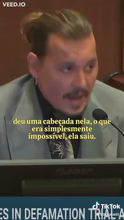 JOHNNY DEPP Melhores Momentos do Julgamento