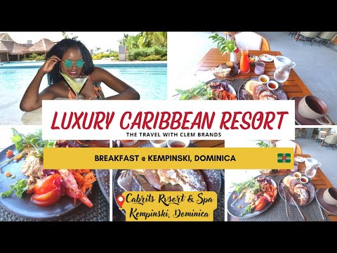 Luxury Caribbean Resort -  Kempinski Dominica Buffet Breakfast