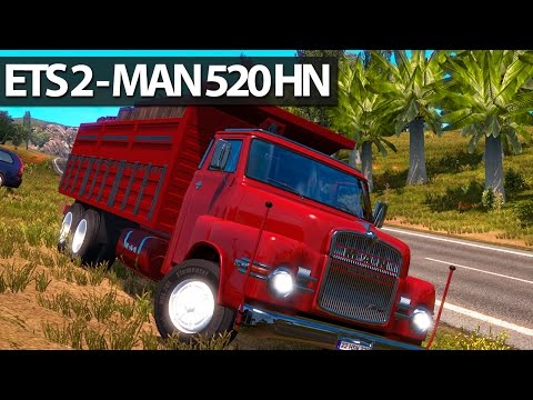 Euro Truck Simulator 2 - Efsane Zalim MAN 520 HN Kamyon [Türk Yapımı]