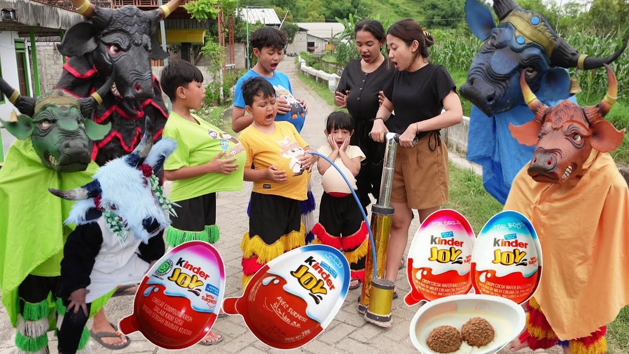 film pendek | BUNCIT ISI BANTENGAN BEROT GARA - GARA MAKAN KINDER JOY AJAIB