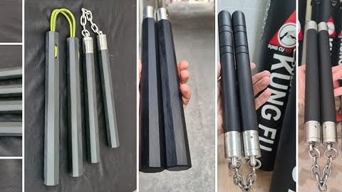 Tổng hợp 6 mẫu côn nhị khúc gỗ mun đẹp nhất Toankungfu