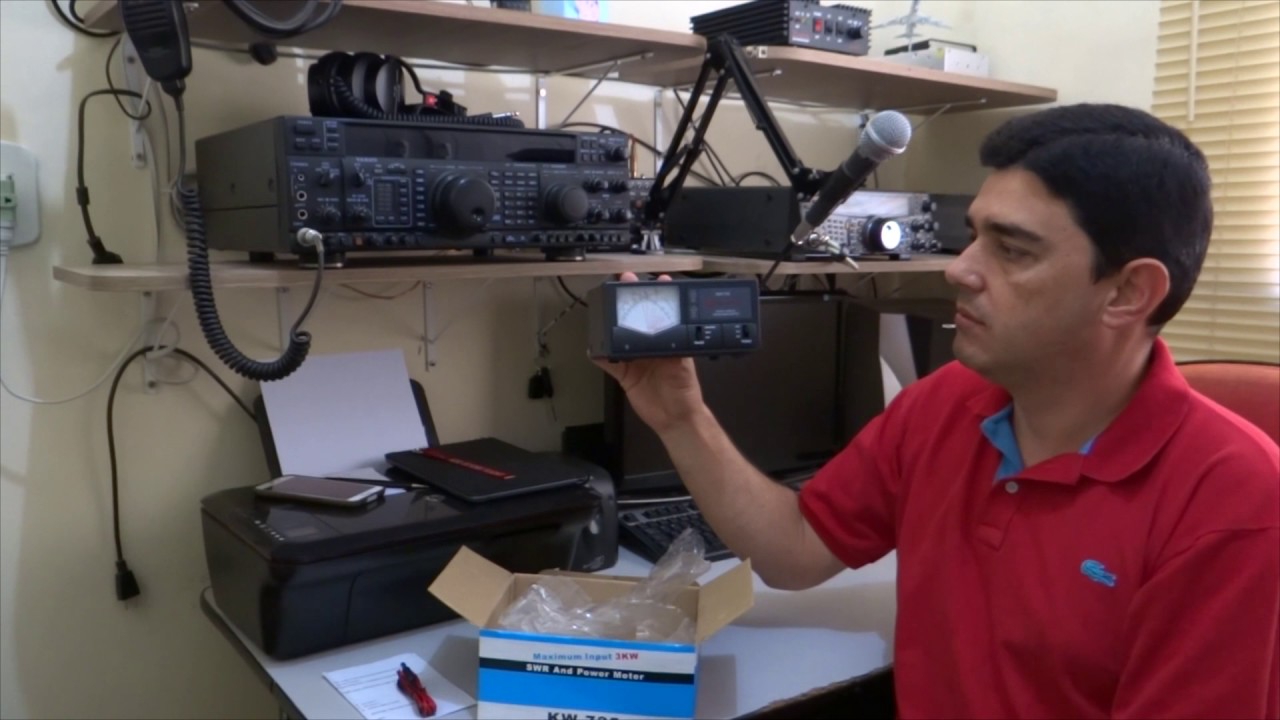 KW-725 Voyager -Watimetro e roe - Review e demonstração 