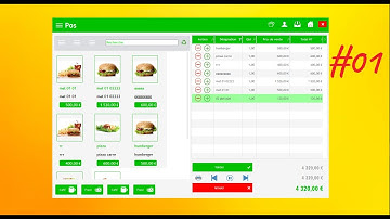 Windev Cours 34 :Design  fenêtre  point de vente (POS Interface  design)