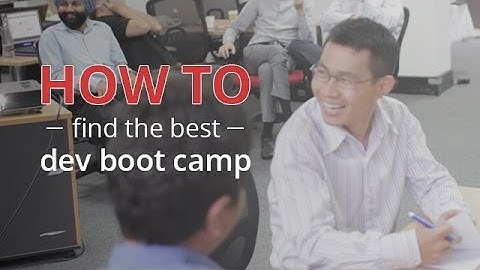 How to choose the best developer boot camp for you