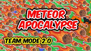 MOPE.IO // METEOR APOCALYPSE // TEAM MODE - KING OF AGARIO LIVESTREAM