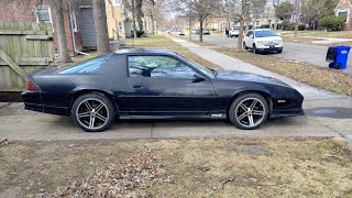 Just put Wheels on my 1991 Camaro RS 