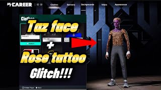 *NEW* HOW TO GET TAZ FACE GLITCH + ROSE TATTOS AFTER PATCH IN NBA 2k26!