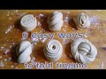 6 easy ways to fold steamed bread| Tingmo folding techniques|Tasty Treazure