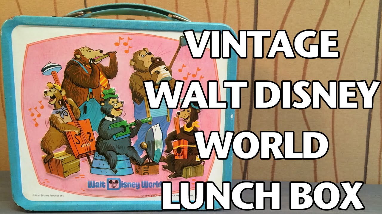 Vintage Walt Disney World Lunch Box - Country Bear Collector Show