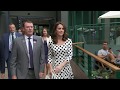 Kate debuts shorter hairstyle at Wimbledon