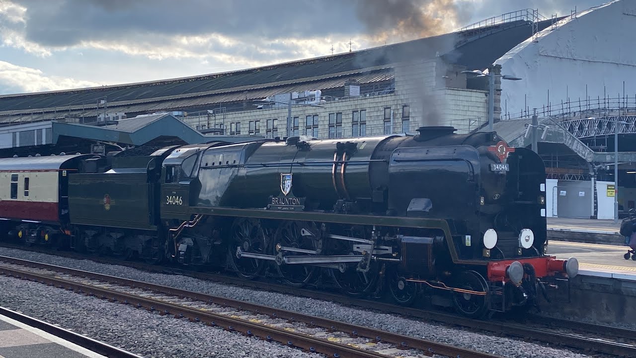 The Great Western Envoy | Seen At Bristol Temple Meads | 34046 Braunton ...