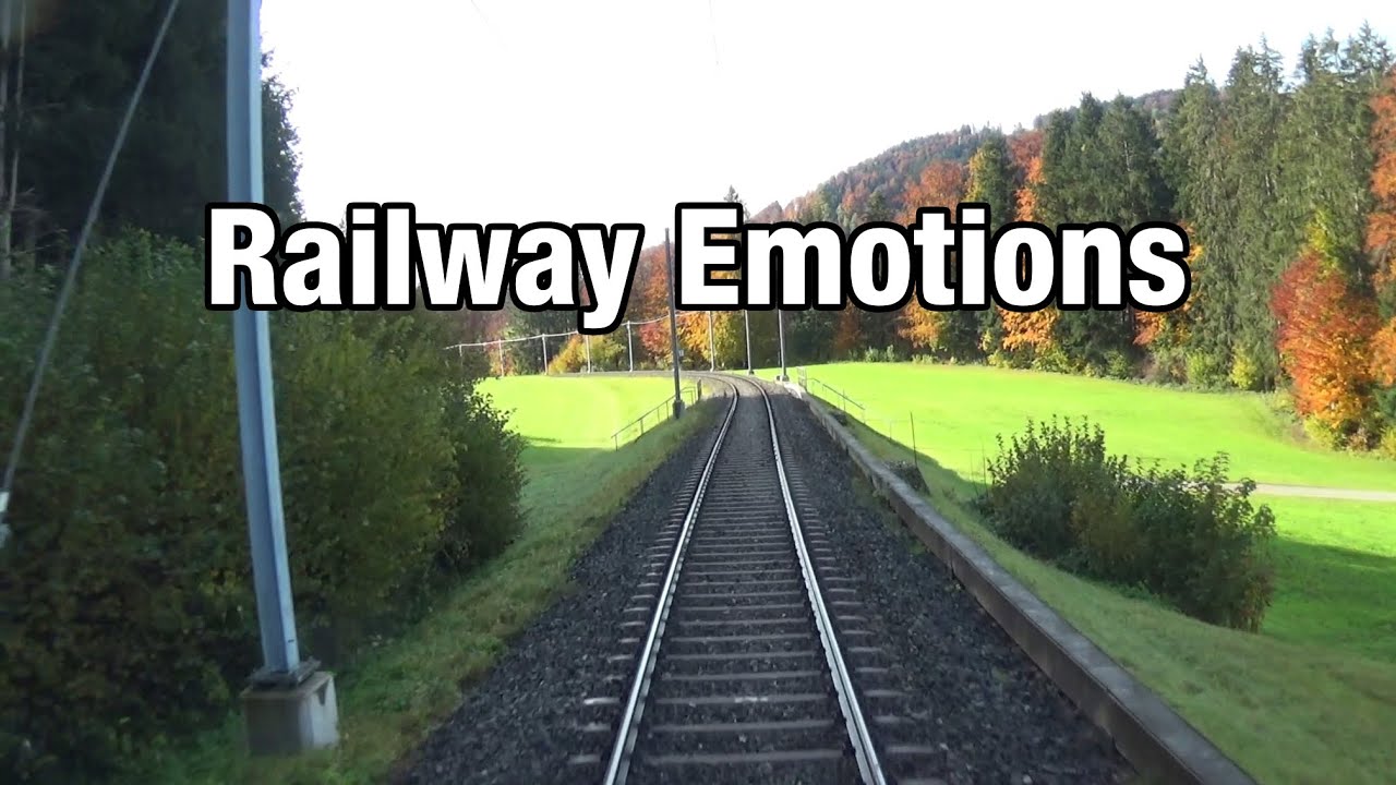 🚆 Escaping the fog in rural Zurich Highlands/Tösstal (Cab Ride Thurbo S26 | Winterthur - Rüti)