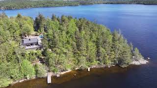 Drone and a lake Nordsjön, North Lake. 240512.