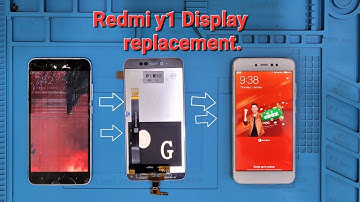 Redmi y1 Lcd replacement // Redmi y1 Display change.