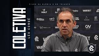 ENTREVISTA COLETIVA LÉO CONDÉ PÓS-JOGO CORINTHIANS X REMO 23/07/26