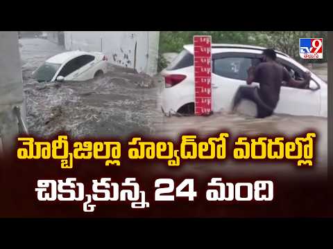 Gujarat Floods:మోర్బీజిల్లా హల్వద్‌లో వరదల్లో చిక్కుకున్న 24 మంది - TV9 - TV9