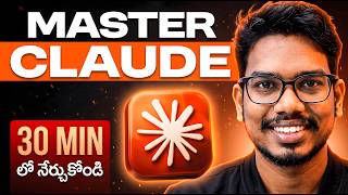 Become a Claude Expert in 30 Mins | Claude Masterclass in Telugu | Claude AI Explained | PythonLife