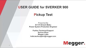 Pickup Test SVERKER 900