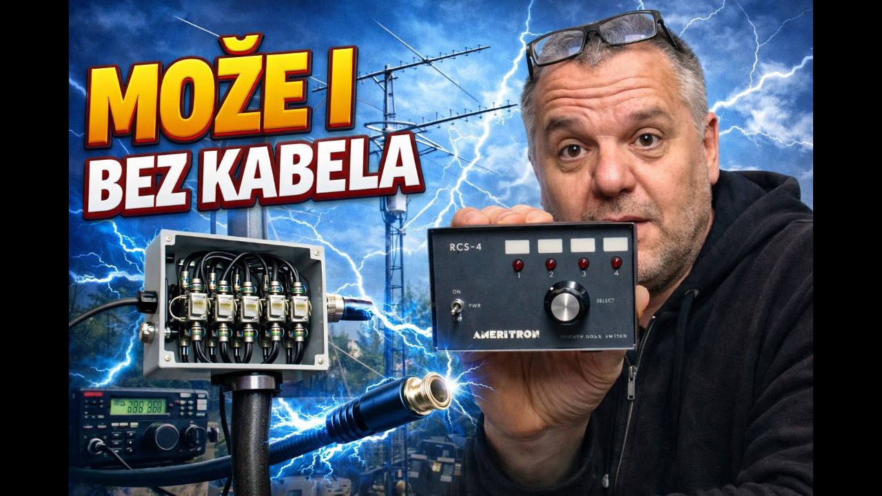 Antenna svitcher AMERITRON RCS-4, Pravimo relay box.