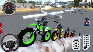 Motocross Dirt Bike Racing Tracks Simulator 3D #1 - Offroad Outlaws SUV Driving Mobile Gameplay FHD screenshot 5