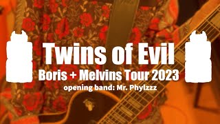 Boris + Melvins &quot;Twins of Evil&quot; US Tour start soon!
