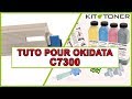 Instructions pour la recharge toner compatible des toner okidata c7300