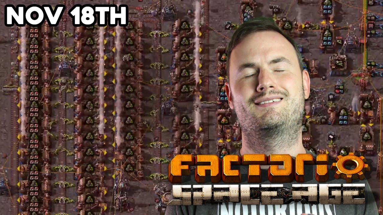 Fulgora Drone Overkill - Factorio Space Age - YouTube