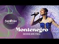Vladana  breathe  live  montenegro   second semifinal  eurovision 2022