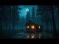 Heavy Rain &amp; Thunder at Night – Deep Sleep in a Dark Foggy Forest | ASMR
