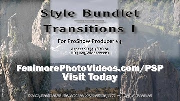Proshow Producer Styles: Transitions I