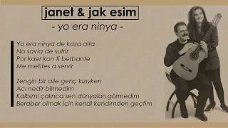 Janet & Jak Esim - Yo Era Ninya Resimi