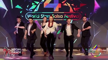 Step in 2 Salsa  - Bachata Show | 4th World Stars Salsa Festival