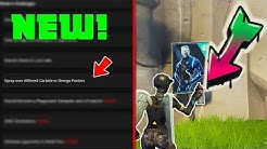 fortnite spray over different carbide or omega posters week 6 challenge locations duration 3 39 - fortnite poster challenge