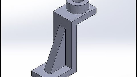 SolidWorks Tutorial | Extrude | Thin feature | RIB | Offset extrude