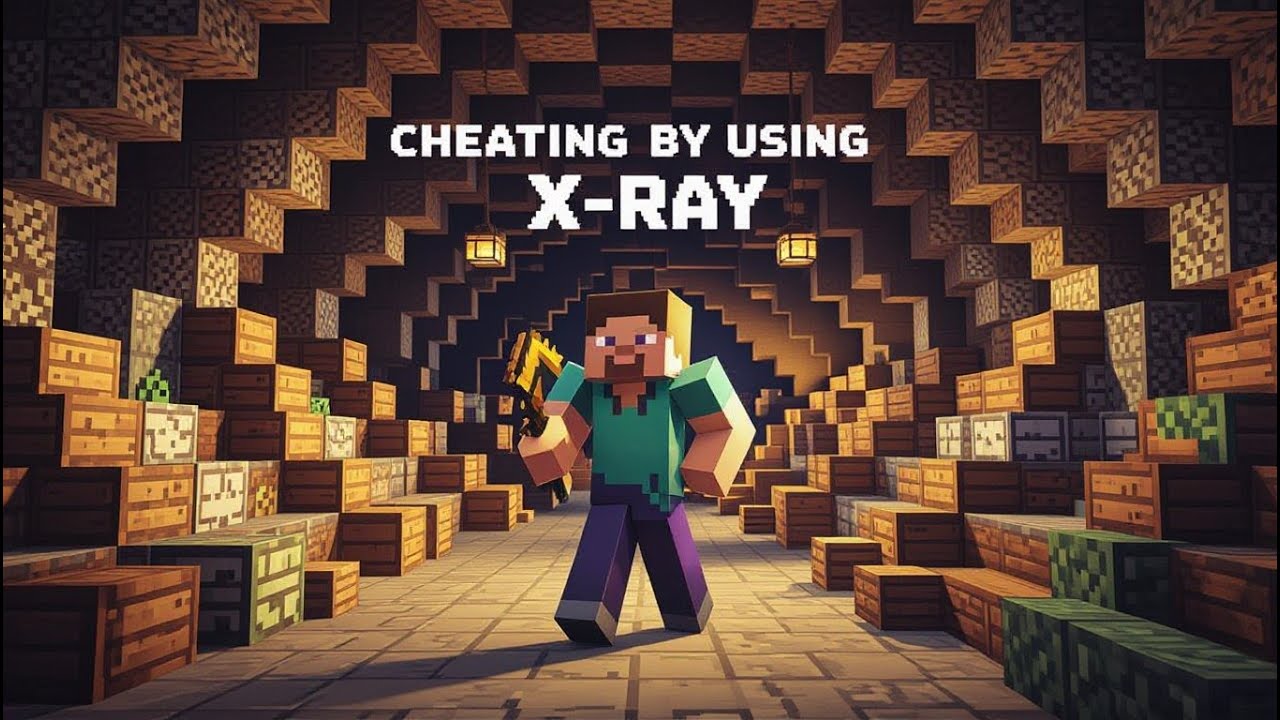 CHEATING IN MY MINECRAFT SERVER 😲 - YouTube