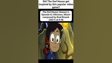 Did The Owl House  copy this popular game? #music #shorts #theowlhouse #videogames