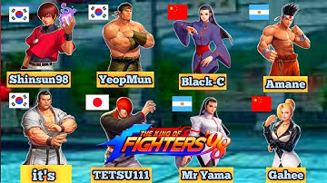 The King of Fighters 98 Live Streaming - FightcadeGameTv VS Fightcade 2 - Kof 98 - (Part 6)