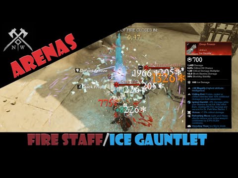 Arenas 53 - Deep Freeze Artifact - Fire Staff/Ice Gauntlet - Light ...