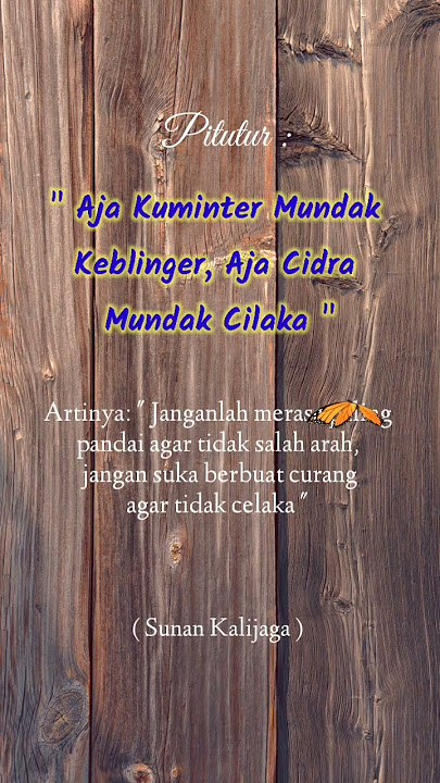 Pitutur Sunan Kalijaga tentang sikap dan perilaku. #sunankalijaga #walisongo #islam #shorts