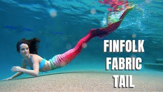 Finfolk Productions Fabric Tail Underwater Swimming