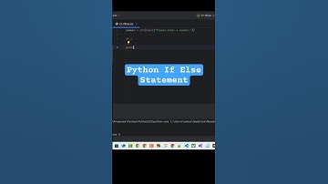 🔀 Python If-Else Statement Explained in 25 Seconds!  #Python #PythonIfElse #LearnPython