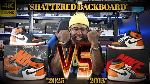 AIR JORDAN 1 2025 "SHATTERED BACKBOARD" VS 2015 "OG" DETAILED COMPARISON