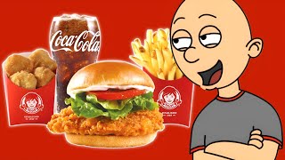 Clic Caillou Misbehaves At Wendysgrounded