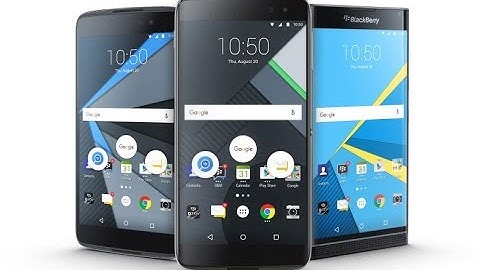 ★★★ TCL pretty much takes over the BlackBerry smartphone hardware division ★★★