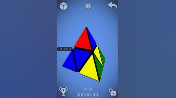 how to solve pyramid 2×2 cube #viral #shortvideo #viralshort #shorts 🤗🤗