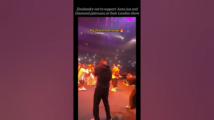 Zinoleesky show up in @jumajux2246 London celebration #jumajux #zinodict #zinoleesky