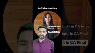 Multiple attempts in CA to AIR 1 🔥 Wealth