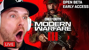 🔴LIVE - MODERN WARFARE 3 BETA GAMEPLAY! PC EARLY ACCESS