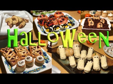 Ricette DOLCI e SALATE per HALLOWEEN - FACILI E VELOCI