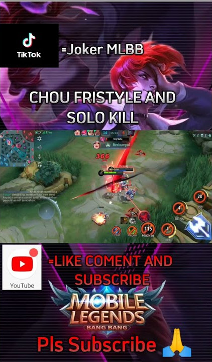 Chou Fristyle and solo kill🗿#mlbb#shorts#choumontage #fyp#subscribe🗿